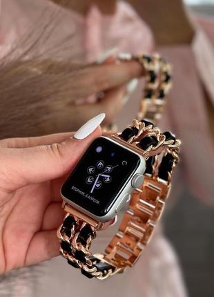 Ремінець металічний  apple watch 38 40 41 42 44 45 49