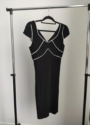 Дам за донат на зу🇺🇦. коктейльное черное платье 42 размера от турецкого бренда oben, хорошо тянется, снизу идет просторно.1 фото