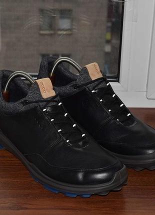 Ecco biom hybrid 3 gore tex (мужские кожаные кроссовеи эко гортекс 472 фото