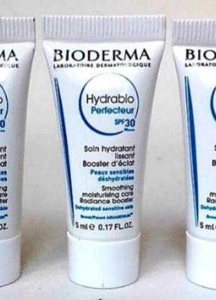 Bioderma hydrabio perfecteur spf 30 увлажняющее разглаживающее средство "активатор кожи" с спф 30,2 фото