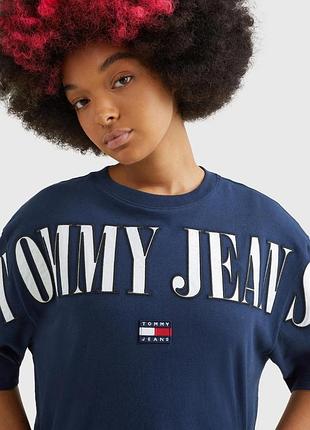 Нова оригінальна жіноча футболка Casquette TOMMY JEANS Sport Cup AW0AW10268 BDS, розмір xxs
