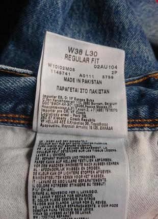 Брендовые фирменные джинсы wrangler модель regular fit,оригинал,размер 36-38.9 фото