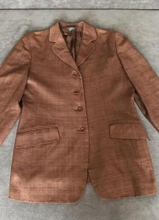 Bally  💯 шелк жакет удлиненный оригинал (loro piana helmut lang max mara cos zara h&m majr sandro)