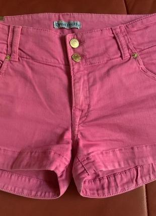 Розовые джинсовые шорты dyed pretty, р.282 фото