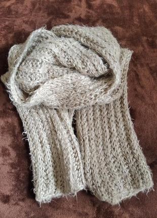 Длинный шарф акрил