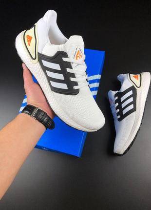 Мужские кроссовки adidas boost белые