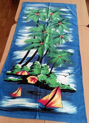 Банний пляжний рушник