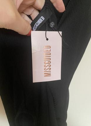 Боди в рубчик missguided с открытой спинкой6 фото