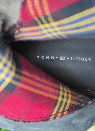 39 разм. tommy hilfiger сапоги. замша.3 фото