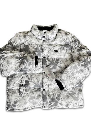 Xxl 44 levis пуховик белый куртка парка мужской оригинал ххл