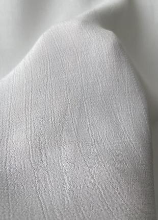Белая блуза на шнуровке размер l4 фото