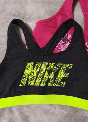 Nike m спортивний бюстгальтер топ для спорту спортивна майка ліф dri fit