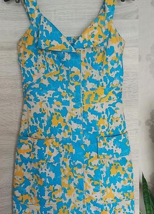 Платье/сарафан на пуговицах (s)