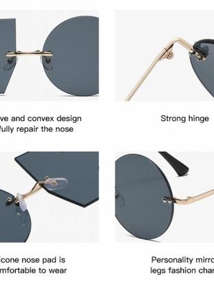 Сонцезахисні іміджеві окуляри no унісекс5 фото