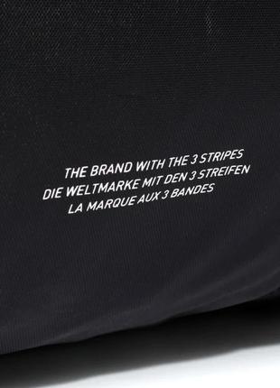 Adidas originals adicolor duffle ed7392 спортивная сумка в зал оригинал черная6 фото