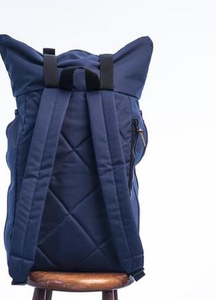 Рюкзак «mavens rolltop» для ручной клади wizz air ryanair (40х20х25) цвет синий6 фото