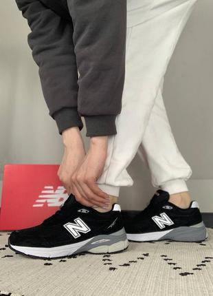 Кросівки new balance 990v3 white black