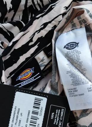 Сукня-сорочка  dickies з анімалістичним принтом6 фото