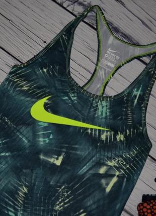 М женская фирменная спортивная майка nike tee найк оригинал dri-fit7 фото