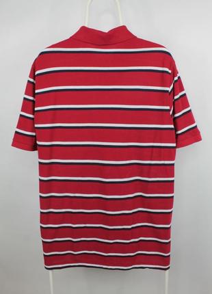 Яскраве поло футболка lacoste vintage red polo shirt5 фото