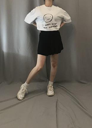 Юбка zara с элементами плиссе