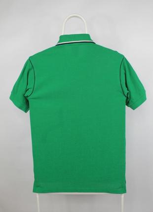 Шикарная оригинальная футболка поло lacoste roland garros green polo shirt5 фото