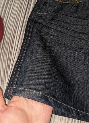 Серая джинсовая короткая юбка george #26905 фото