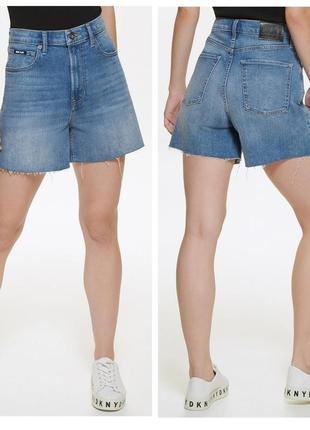 Новые (с этикеткой) стильные джинсовые шорты  от dkny, размер укр 50-52-548 фото