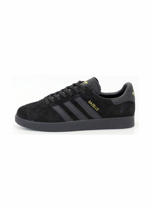 Мужские кроссовки adidas gazelle mono black.