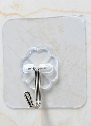 Крючок-наклейка, без пробивки отверстий, бесшовный, супер-клей, можно закрепить на кухне, ванной и за дверью