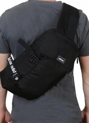 Adidas crossbody bag ed0280 ed0280 сумка на плечо оригинал черная рюкзак1 фото