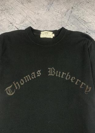 Крутая красивая винтажная футболка thomas burberry оригинал люкс новинка4 фото