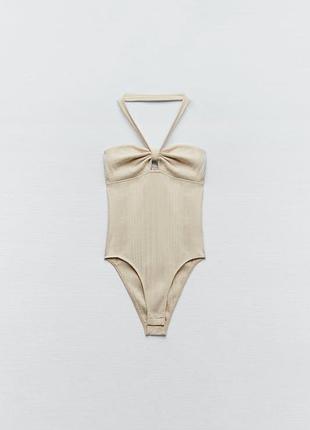 Стильный боди комбидресс майка zara