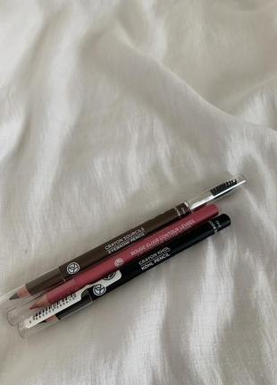 Карандаши для губ, бровей, глаз yves rocher