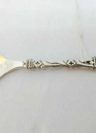 Серебряная ложка архангел михаил. артикул 8100264