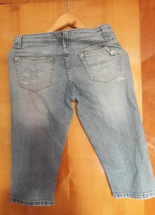 Розпродаж!!!джинсові бриджі, authentic  denim2 фото