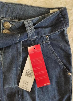 Стильные женские широкие джинсы tally weijl, р.м(38)5 фото