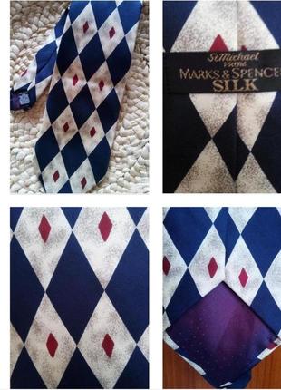 Стильный 100% шелк галстук - отличный аксессуар к образу !1 фото