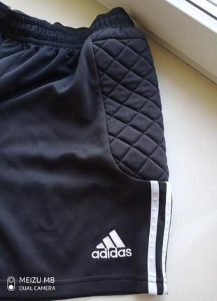 (764) чудові футбольні шорти воротаря adidas/розмір l4 фото