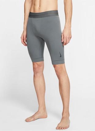 Nike mens infinalon shorts grey cj8018-068 шорти компресійні труси спортивні термо білизна оригінал4 фото