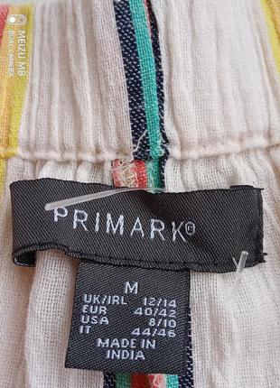 (769)отличные летние брючки/палаццо на запах primark/размер м8 фото