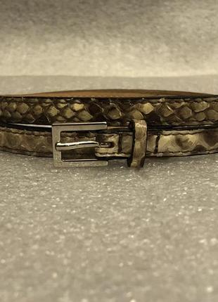 Buckles &belts кожа питона.