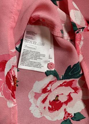 Блуза рожева h&m3 фото