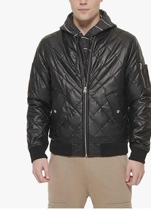 Levi's men's diamond quilted bomber jacket бомбер вітровка куртка
