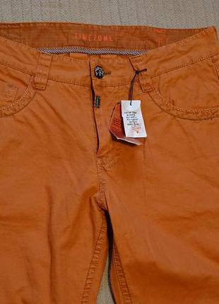 Отменные фирменные кирпично оранжевые джинсы timezone германия 32/34.2 фото