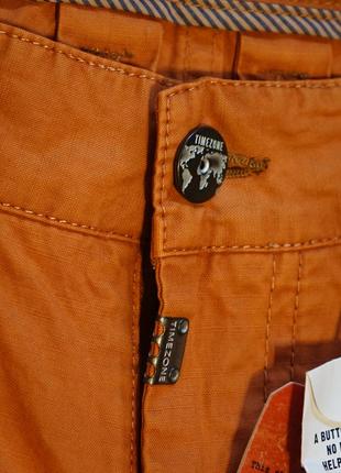 Отменные фирменные кирпично оранжевые джинсы timezone германия 32/34.4 фото