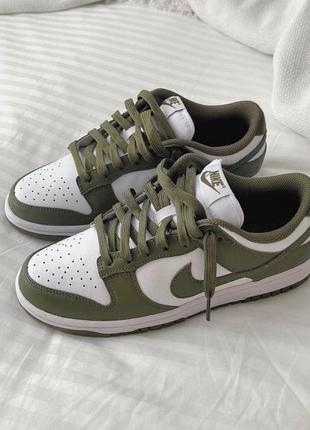 Кроссовки nike dunk “olive”