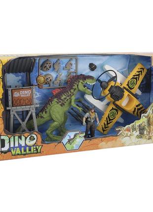 Игровой набор dino valley sea plane attack (542120)3 фото