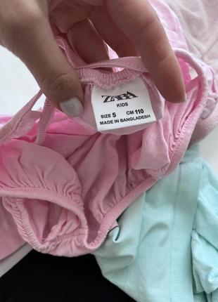 Крутой комплект вещи на девочку футболка лосины шорты юбка4 фото