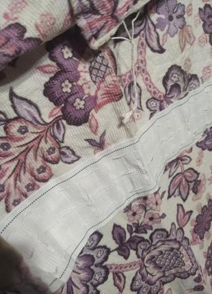 Шторы со шторной тесьмой 105 х125 см